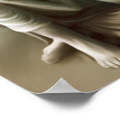 Wenn du lächelst... Buddha Zitat Poster (Ecke)