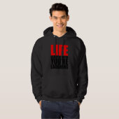 Wenn du lachst   hoodie (Vorne ganz)