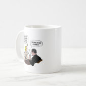 Wenn du mein Mann wärst... Ich würde deinen Kaffee Kaffeetasse (Vorderseite Links)