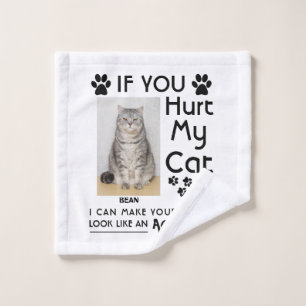 Wenn du meine Katze verletzt hast, kann ich deine Waschlappen