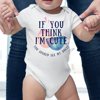 Wenn du meinst, ich sei niedlich, solltest du mein baby strampler