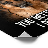 Wenn du mich gekickst hast, wenn ich unten bin, da poster (Ecke)