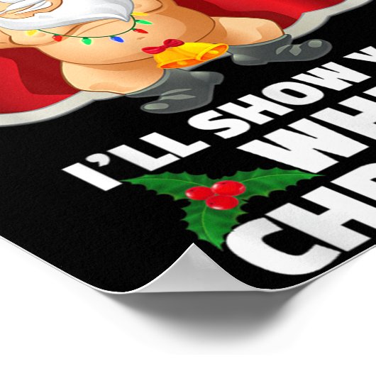 Wenn du mir die Glocken zerschmetterst, zeige ich Poster (Ecke)