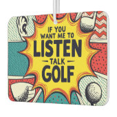 Wenn du mir Gewollt hast, mir ein Golfgeschenk anz Autolufterfrischer (Links)