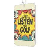 Wenn du mir Gewollt hast, mir ein Golfgeschenk anz Autolufterfrischer (Links)