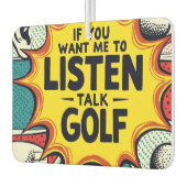 Wenn du mir Gewollt hast, mir ein Golfgeschenk anz Autolufterfrischer (Links)