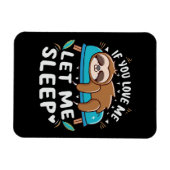 Wenn du mir Liebe Lasse Magnet (Horizontal)