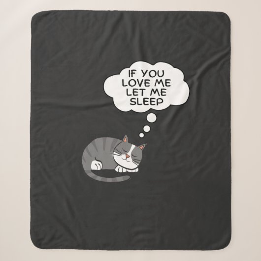 Wenn du mir Liebe Lasse Sherpadecke (Vorderseite)