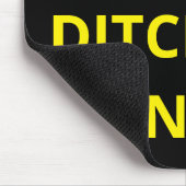 Wenn du mir will, dich ernst zu nehmen Mann brennt Mousepad (Ecke)