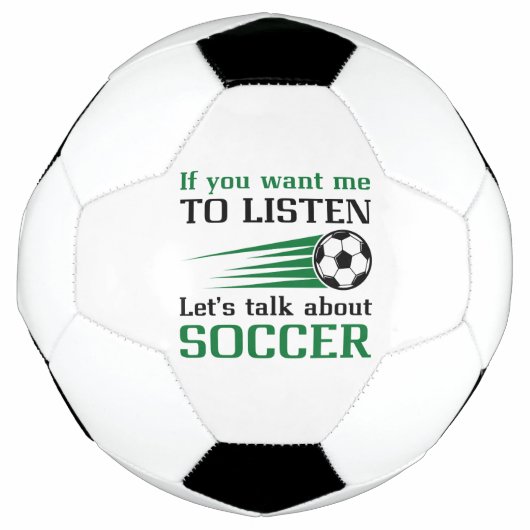 Wenn du mir Will, mir Lassen, was über Fußball zu (Vorderseite)