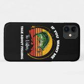 Wenn du mir Will, über das Fischen zu reden Case-Mate iPhone Hülle (Rückseite (Horizontal))