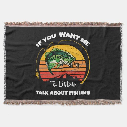 Wenn du mir Will, über das Fischen zu reden Decke (Vorderseite)