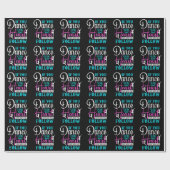 Wenn du mit deinem Herzen tanzst Geschenkpapier (Flach)