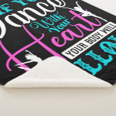 Wenn du mit deinem Herzen tanzst Sherpadecke (3/4)