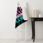 Wenn du mit deinem Herzen tanzst Sherpadecke (Beispiel)