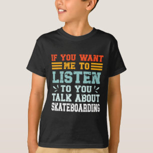 Wenn du möchtest, dass ich dir beim Reden über Ska T-Shirt
