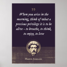 Wenn du morgens aufstehst, denke darüber nach, was