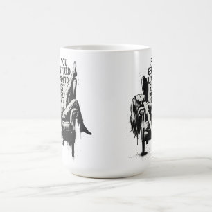 Wenn du müde wirst, lerne zu ruhen, nicht aufzugeb kaffeetasse