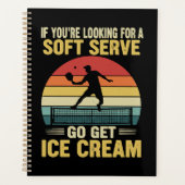 Wenn du nach einem Soft-Serve-Pickleball suchst Planer (Vorderseite)