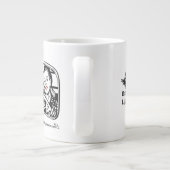 Wenn du nicht abgekaut bist, ist es nicht passiert Jumbo-Tasse (Rückseite)