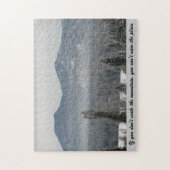 Wenn du nicht auf den Berg kletterst.. Puzzle (Vertikal)