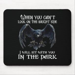 Wenn du nicht auf die gute Seite schauen kannst, w Mousepad