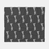 Wenn du nicht aufhörst... gewinnst du. fleecedecke (Vorderseite (Horizontal))