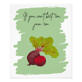 Wenn du nicht beetet werden kannst, mach mit! fotodruck