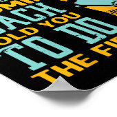 Wenn du nicht erfolgreich bist, versuche mal, was  poster (Ecke)