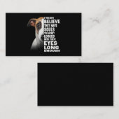 Wenn du nicht glaubst, dass wir Soule haben, die l Visitenkarte (Vorne/Hinten)