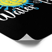 Wenn du nicht gut spielen kannst Wasserpolo Poster (Ecke)