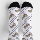 Wenn du nicht hörst, was ich Sprichwort höre Socken (Oben)