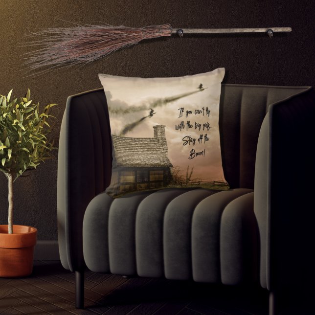 Wenn du nicht mit den großen Mädchen reiten kannst Kissen (Von Creator hochgeladen)