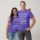 Wenn du nicht über Lutefisk sprichst, wer wird es  T-Shirt (Unisex)