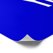 Wenn du nicht zuerst bist, bist du der Letzte! Poster (Ecke)