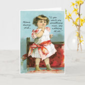 Wenn du nichts Schönes sagen kannst Karte (Gelbe Blume)