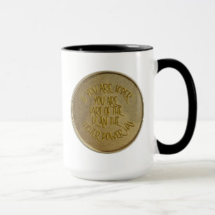 Wenn du nüchtern bist, Slogan für die Genesung 2-s Tasse