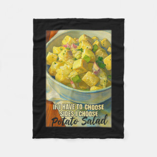 Wenn du Seiten wählen musst, wähle Kartoffelsalat  Fleecedecke