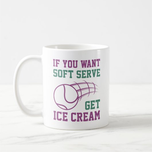 Wenn du Soft Serve willst, hol dir Eis Kaffeetasse (Links)