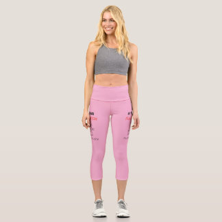 Wenn du Touch hast, werde ich kratzen! Capri Leggings