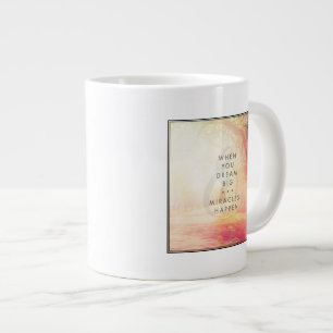 Wenn du träumst Jumbo-Tasse