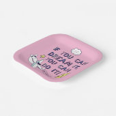 Wenn du träumst, kannst du es tun pappteller (Gewinkelt)