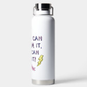 Wenn du träumst, kannst du es tun trinkflasche (Rückseite)