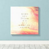 Wenn du träumst leinwanddruck (Insitu (Holzboden))