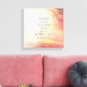 Wenn du träumst leinwanddruck (Insitu (Wohnzimmer))