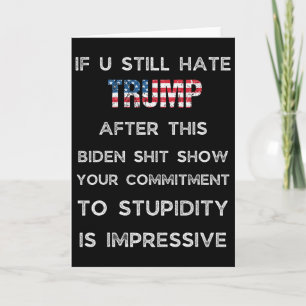 Wenn du Trump nach dieser Biden-Show immer noch ha Karte