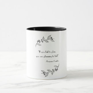 "Wenn du versage zu planen..." inspirierende Tasse