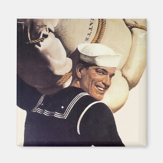 Wenn du weißt, wohin er geht... magnet (Vorne)