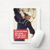 Wenn du weißt, wohin er geht mousepad (Mit Mouse)