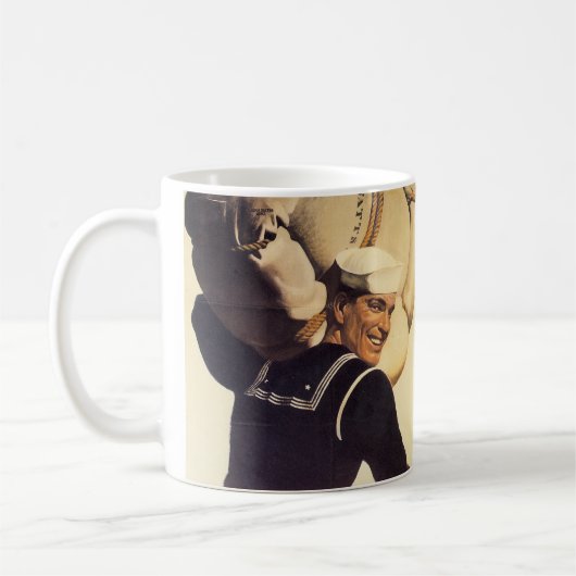 Wenn du weißt, wohin er geht...Tasse Kaffeetasse (Links)